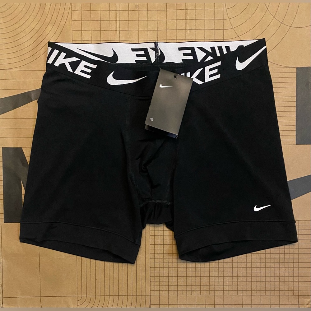 Nike dri fit microfiber Men’s boxer briefs fitted tight fit 3 pairs - Picture 2 of 9